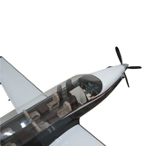 4 Foot Long Pilatus PC-12NG Clear Cabin