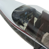 4 Foot Long Pilatus PC-12NG Clear Cabin
