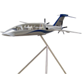 4 Foot Long Piaggio P.180 Avanti Clear Cabin