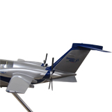 4 Foot Long Piaggio P.180 Avanti Clear Cabin