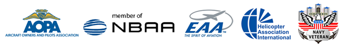 AOPA - NBAA - EAA - Helicopter Association International - Navy Veterans